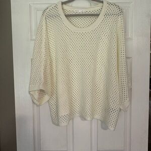 City Chic Open Knit Sweater